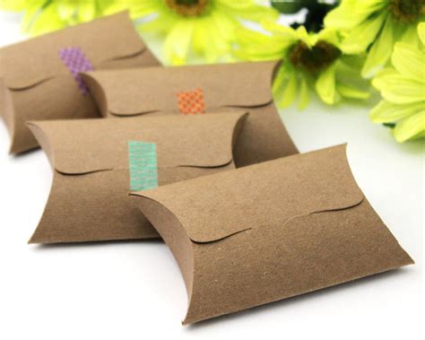 printed pillow box packaging